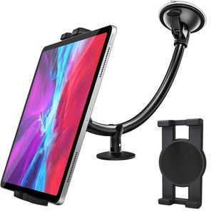 Tablet PC Stands Windshield Car Mount Truck Window Dashboard Phone Holder Suction Cup Long Arm for iPad 11 129 Air Mini 4011inch 230302