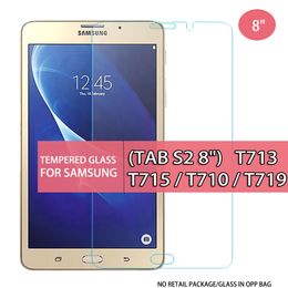 Tablet Gehard Glas Screen Protector voor Samsung Galaxy Tab S2 8 "T713 T715 T710 T719 8 Inch Glas in OPP-tas