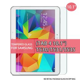 Tablet Gehard Glas Screen Protector voor Samsung Galaxy (TAB 4 10.1) T530 T531 T535 10.1 Inch Glas in OPP-zak