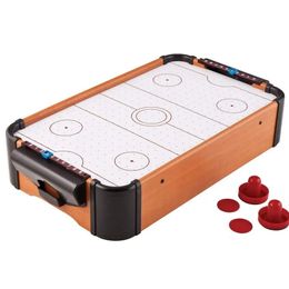 Jeu de hockey sur air de table Jeu de hockey à piles Léger et portable pour les rassemblements et le divertissement parent-enfant 240328