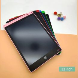 Tabletas de 12 pulgadas LCD Smart Writing Tablet Electronic Drawing Board Art Colorido Garal de escritura a mano para niños Ultrathin con bolígrafo
