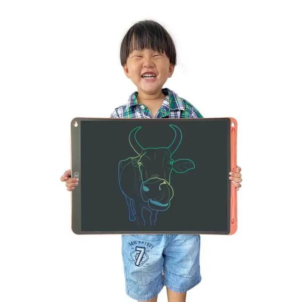 Tabletas 15/18/20 pulgadas Tablero de escritura para niños Tableta LCD escribiendo tabletas gráficas digitales juguetes para la almohadilla de escritura electrónica regalos