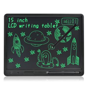 Tabletten 15 inch TACKET BOTT LCD Writing Tablet Elektronisch grafisch pad Office Memo Board Adult Business Notebook Kids Tekening speelgoed 2023