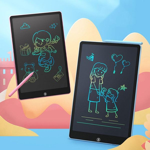 Tabletas de 16 pulgadas tablero de escritura LCD LCD LCD redacción de un solo color de dibujo para niños Junta de graffiti