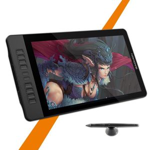 Comprimés GAOMON PD1560 15,6 pouces IPS HD Art tablette graphique moniteur 8192 leviers sensibilité à la pression stylo affichage dessin tablette gant