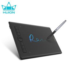 Tablettes huion graphics tablette inspiroy h580x débutants dessin stylo tablette mac linux connectivité téléphonique Android avec 8 clés programmables