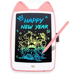 Tablettes LCD Écran mignon Cat Cat Panneau de manuscrit numérique Dessin graphique Tablettes électroniques PAD ENFANTS CARIAGE DRAWING PAD CADEAU pour les enfants