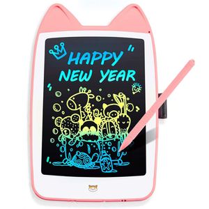 Tabletten LCD -scherm Cute Cat Handschriftbord Digitale grafische tekentabletten Elektronische kussen Kindercartoon Drawing Pad cadeau voor kinderen