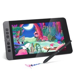 Tabletten Parblo Coast10 Pro/Coast12 Pro Drawing Pen Display Graphics Monitor Drawing Tablet met scherm Batteryfree Stylus 8192 Druk