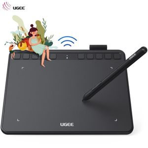 Tablettes Ugee Wireless Graphics Tablet S640W 6 pouces Tablettes numériques Style sans prise en charge Android Windows Mac pour la conception de dessin