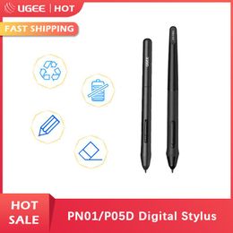 Tablets ugee/xppen digitale grafische tablet m708/m708 v2 originele battry gratis stylus 8192 niveau voor grafische tekening tablet m708/m708 v2