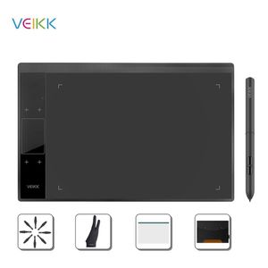 Tablettes Veikk A30 10x6 pouces Tablette de dessin graphiques avec 8192 niveaux stylo à caractéristique pour la tablette numérique Android Windows Mac OS