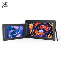 Tabletten XPPen Artist Series Pen Display (2e generatie) Artist 10 12 16 inch grafische tabletmonitor met X3 Stylus Ondersteuning Windows Mac Android