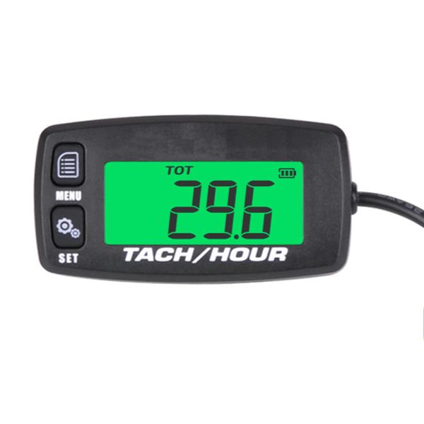 Tachy Hour Metter Motorcycle Motorcycle Tachomètre Tachymètre Résintable Maîtrise ALERTE RPM COMPTENDRE POUR LES BATONS DE CHAMENSE ATV 240430