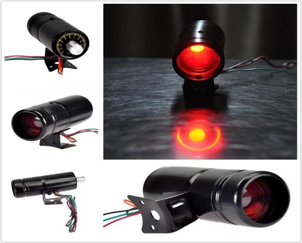 Drehzahlmesser 100011000 U/min, einstellbares Schaltlicht, Tachoanzeige, 12 V, rotes LED-Licht, Schwarz, universelle Marke und Modell 4927577