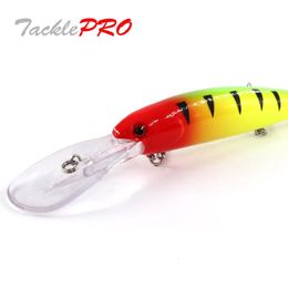 TacklePRO M65 Vobler leurre de pêche méné 12 CM appâts artificiels de poisson 201G plongée profonde 8 m appâts Wobbler leurres 240313