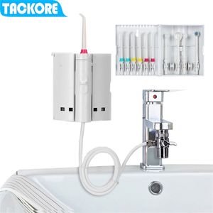 Tackore Robinet Flosser Oral Irrigator Floss SPA Floss Water Jet Pick Water Dental Pick Irrigation Orale 220727