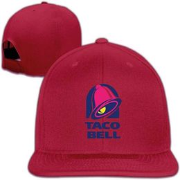 Taco Bell Hat Print Innovatief Design Baseball Hoed Fraaie Ademende Cap Grappige Golf Cap Unisex Paar Hoed Q0805316E