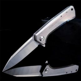 Táctico 0808 Todd Rexford cuchillo plegable abatible totalmente de acero cuchillo de bolsillo para exteriores EDC caza defensa herramienta para acampar cuchillos 0022 0562 0308 0606