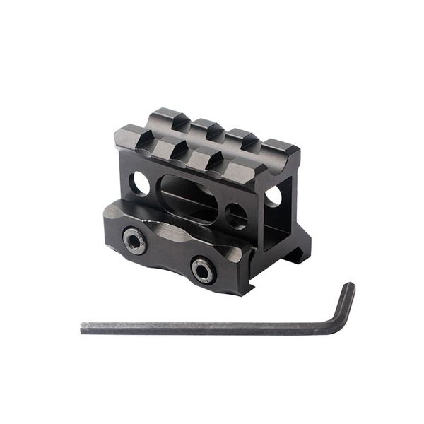 Tactische 20 mm Picatinny Rail Scope Riser Mount voor Optics Scope Sight 3 Slots Bracket Adapter