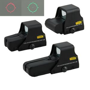 Tactical 551 552 553 Red and Green Dot Scope Holographic Multi Coated Riflescope Hunting Rifle Luminosité Réglable Reflex Sight fit 20mm Rail