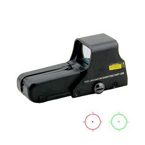 Lunette de chasse holographique tactique 552, points rouges et verts, luminosité réglable, visée réflexe adaptée au Rail de 20mm