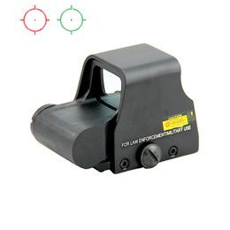 Táctico 553 Holográfico Red Green Sight Optics Multi -Coated Hunting Riflescope Retícula Brillo Ajustable Ajuste de riel de 20 mm de riel de 20 mm