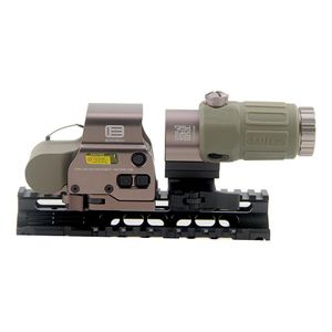 Tactisch 558 Holografische roodgroene dot scope met G33 3x vergrootglas combo jachtgeweer Airsoft T-Dot Sight G33 Optics Switch naar SI3188