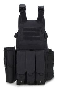 Tactisch 6094 Molle Vest Combat Body Armor Vest Army Paintball Wargame Plate Carrier Hunting Accessories9138471