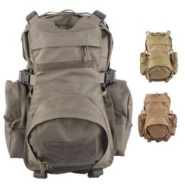 Mochila táctica de asalto de hidratación Yote de 8L, mochila deportiva impermeable, bolsa de supervivencia para senderismo, caza y ciclismo