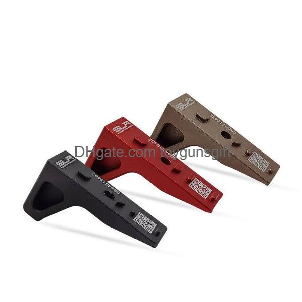 Accesorios tácticos, empuñadura de Metal para Slr Ldag Mlok Keymod Rail, Rifle de caza de juguete, Airsoft M4 M16, entrega manual