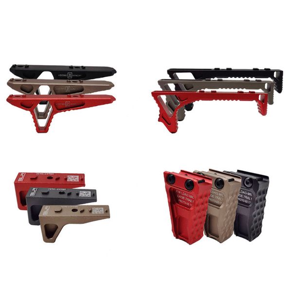 Accesorios tácticos, empuñadura de Metal para SLR LDAG MLOK Keymod Rail, Rifle de caza de juguete, Airsoft, juguete M4 M16 AR15 Handstop