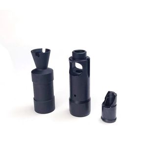 Tactische Accessoires Metalen Type Linksom 14mm Reverse Tanden Versie Cap voor Speelgoed AK47/74 Outdoor Gel Ball Launcher decoratie