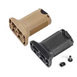 Accessoires tactiques poignée avant en Nylon pour Rail MLOK, jouet de chasse, fusil Airsoft, jouet M4 M16 AR15 adapté au Rail Picatinny Weaver de 20mm