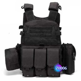 Accessoires tactiques extérieurs Hunting Tactical Protective Hand Tools Mens Vestes Nylon Webbed Gear Vest Tactical Body Body Hunting Airsoft Accessorieswl Ozk2