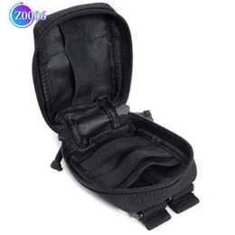 Accessoires tactiques de protection de protection Équipement extérieur nouvelle tactique de voyage molle portefeuille mobile EDC Bagure de ceinture accessoire