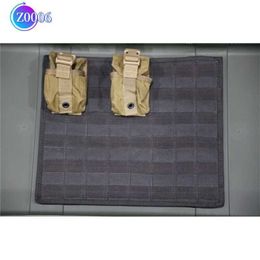 Accesorios tácticos Equipo de protección Equipo exterior Nuevo panel de cinta de colmillo Molle 14.5 x 12 se adapta a su pelican 1520 1550 1560 1650 Caso de protección