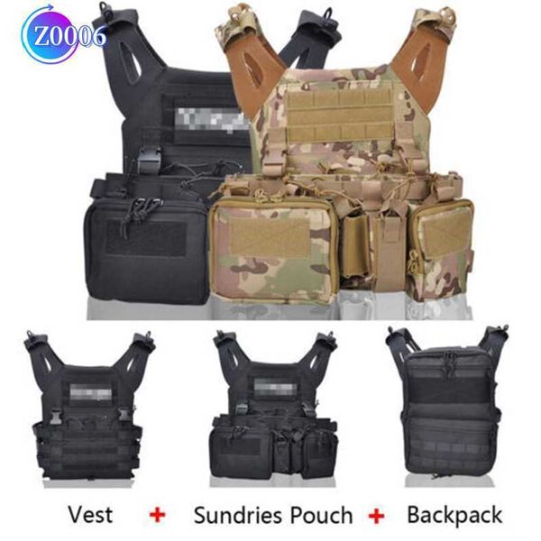 Accessoires tactiques de protection de protection équipement extérieur accessoires de gilet tactique sac à dos molle pistolet de combat de combat de combat