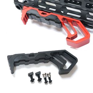 Accesorios tácticos Tiro Airsoft Gelball Blaster Handstop Metal Mlok Keymod Mango de agarre para juguete Jimming 8 9 AK47/74 AR15 Actividades al aire libre