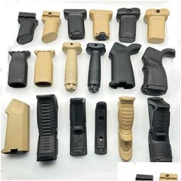 Accesorios tácticos Accesorios tácticos Proceso de sinterización de alta calidad Decoración de juguetes Material de nailon Freno de mano Foregrip para M4 M16 D Dharn