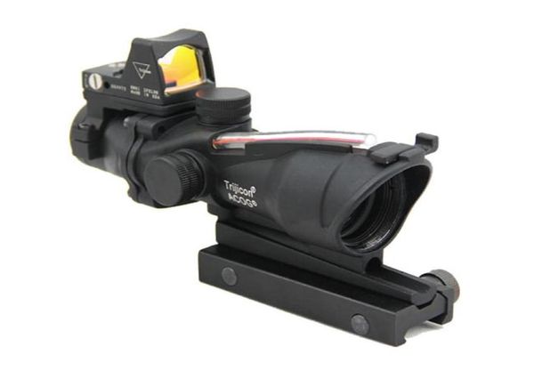 Alcance de rifle ACOG 4x32 táctico con RMR Micro Red Dot para HuntingR5057586