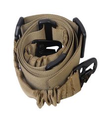 Ajustement tactique réglable à 2 points Sling Sling Rifle Sling Hunting Gun Strap tir accessoires 8333017