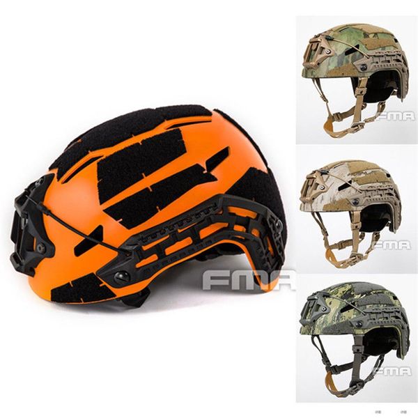 Casco táctico Airsoft Caiman balístico Paintball cascos MT de corte alto Aor1 Aor2 A-tac FG Orange340C