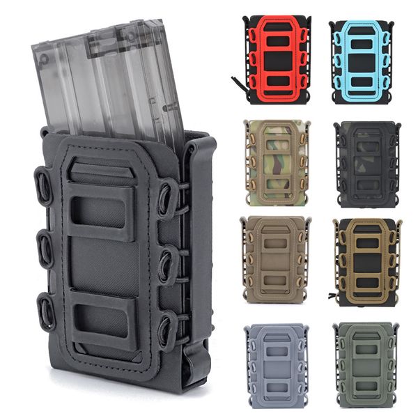 Tactical Fast 5.56 / 7.62 Magazine Box Airsoft Fast Mag Accessory Pouch Bullet Shell NO06-117