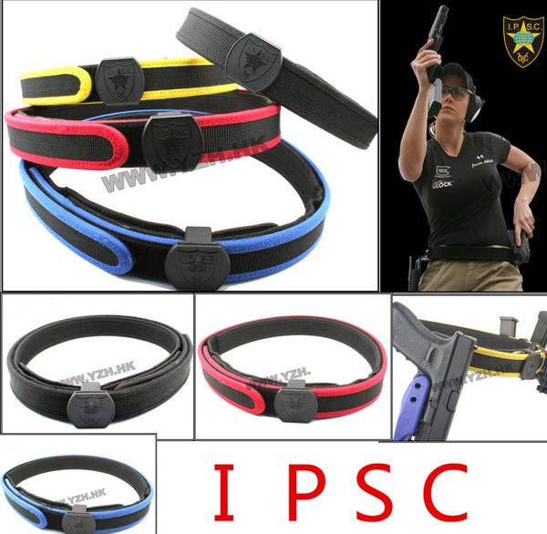 Ceinture de tir spéciale tactique Airsoft IPSC, ceintures de compétition à grande vitesse