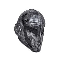 Tactical Airsoft Paintball Wire Mesh Knight Templar Abs Face Mask Halloween Horror Mask CS Wargame8263021