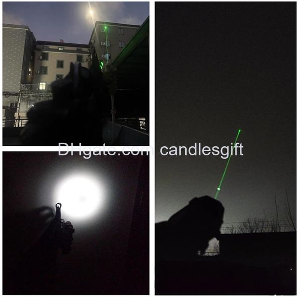 Laser verde tático an/Peq-15 com lanterna led branca, iluminador ir para caça ao ar livre, preto/escuro, terra, entrega direta