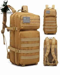 Tactical Assault Pack Backpack Army Molle waterdichte bug out tas kleine rugzak voor outdoor wandelen camping jacht7989718