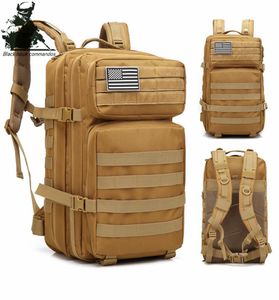 Pack d'assaut tactique sac à dos armée molle imperméable bug sort petit sac à dos pour randonnée en plein air chasse 2342701