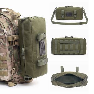 Tactische rugzakken Molle tas Wandelen Travel Camping Outdoor Sport Accessoires Opslag Pouch Sling Bag Leger Militaire Schouder